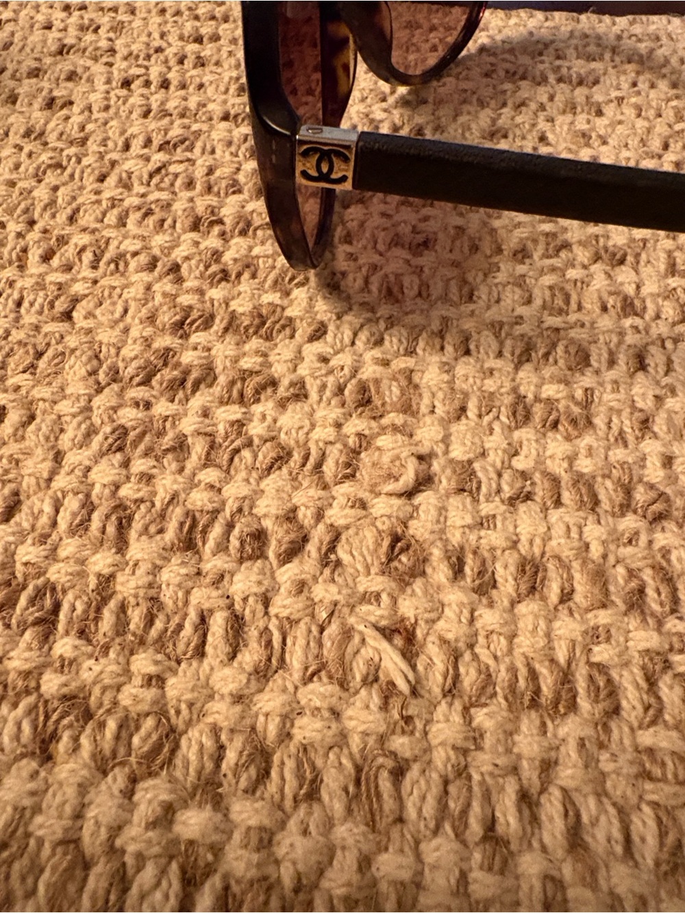 Vintage CHANEL Glossy Brown Gradient Oversized Round Sunglasses. - Picture 7 of 9